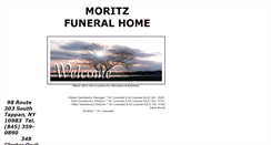 Desktop Screenshot of moritzfuneralhome.com