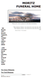 Mobile Screenshot of moritzfuneralhome.com